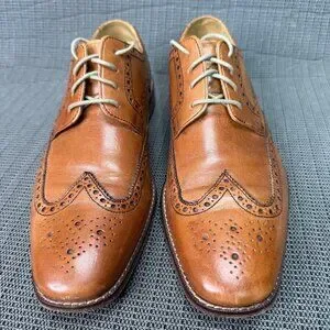 Cole Haan Shoes Cole Haan Mens Size M Tan Giraldo Wingtip